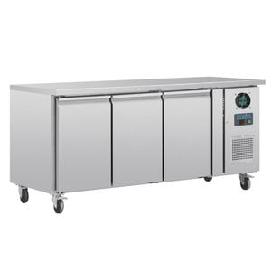 Polar U-series 3 Door Counter Freezer 417ltr - Under Bench Freezers (g600-a)