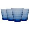 Prisme Water Glasses - 220ml - Marine - Pack of 4