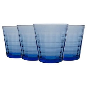 Prisme Water Glasses - 220ml - Marine - Pack of 4