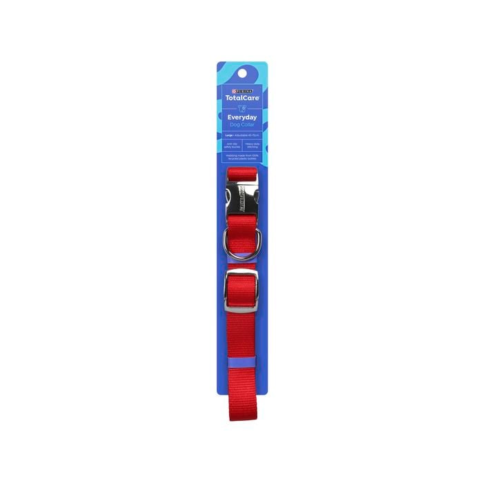 Purina Total Care Large Red Everyday Dog Collar