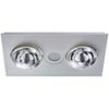 Manrose Silver 2 Light Heat Fan