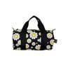 Loqi Smiley Flowers Black Medium Weekender Multi-coloured 30x15x15cm