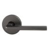 Gainsborough Avant with QuickFix Alba Passage Lever Set in Satin Graphite with Latch