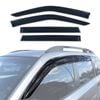 AUSGO Weather Shields for Subaru Forester S3 2008-2012 Weathershields Window Visors Wind Deflectors