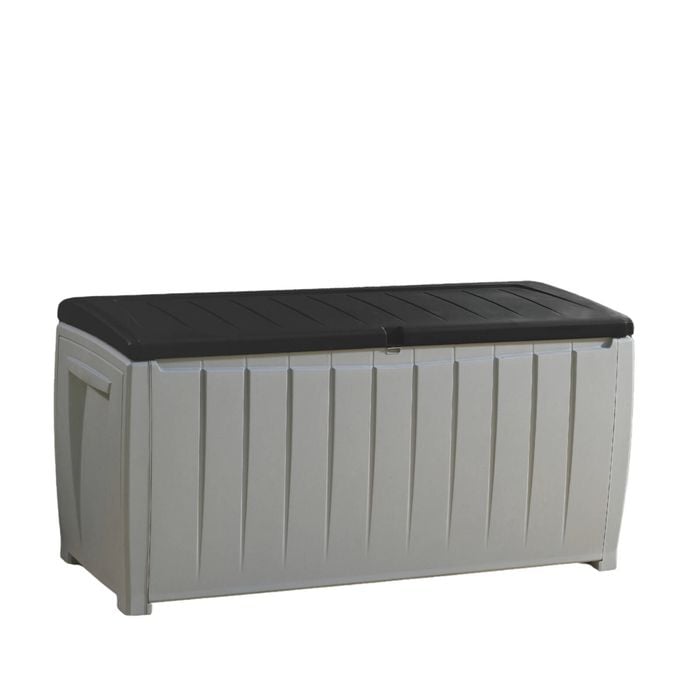 Keter Novel 340L Storage Box - Black / Grey