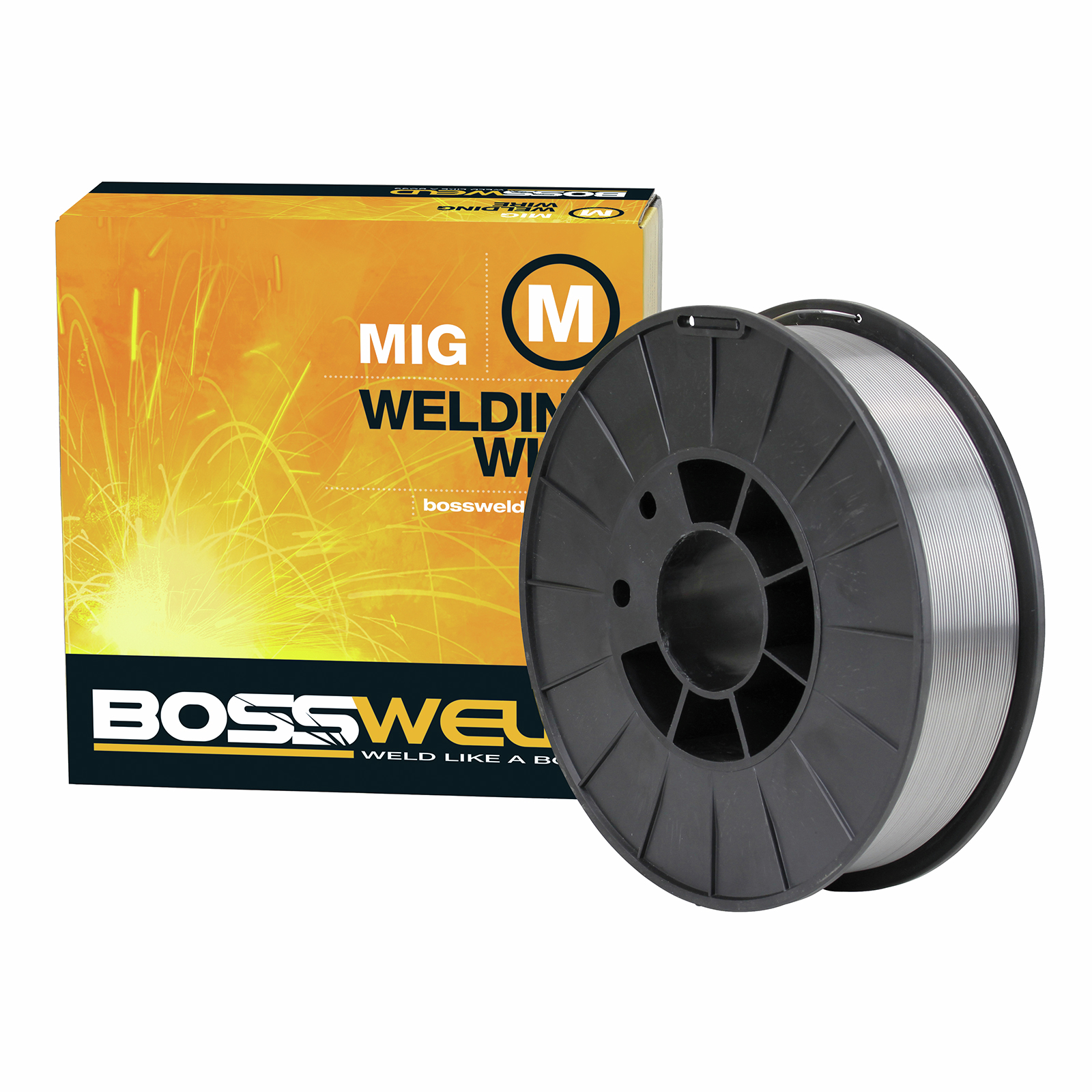 Bossweld 0.8mm 4.5kg Gasless GS MIG Wire product image