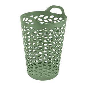 EzyStorage 74L Fleur Flexi Laundry Hamper Fresh Green