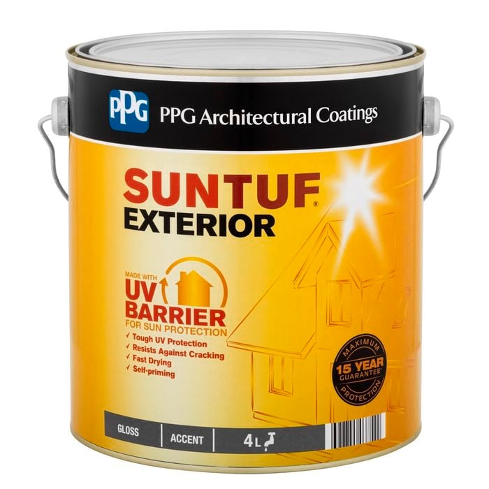 PPG Paints 4L Accent Gloss Suntuf Exterior Paint - 4L