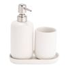 Astin Sinclair Warm Grey Ellis Bathroom Accessory Set