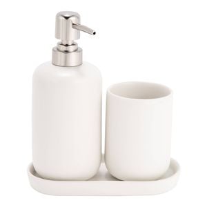 Astin Sinclair Warm Grey Ellis Bathroom Accessory Set