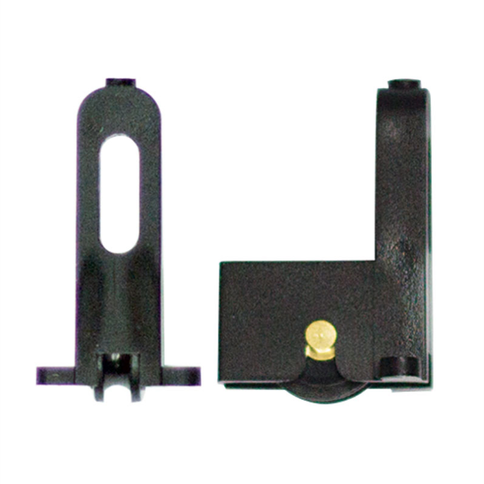 Rolltrak Adjustable Plastic Carriage And Acetal Roller - 2 Pack
