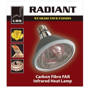 URS Carbon Fibre FAR Radiant Infared Heat Lamp 75w