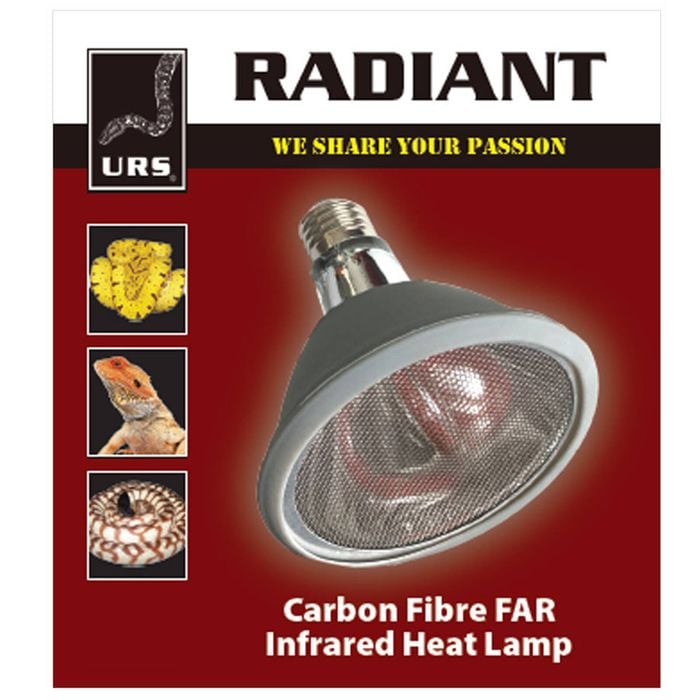 URS Carbon Fibre FAR Radiant Infared Heat Lamp 75w