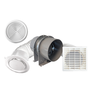 Manrose 150mm Shower Fan Kit