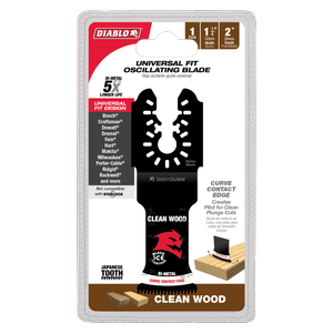 Diablo 32mm Universal Bi-Metal Multi-Tool Blade for Clean Wood