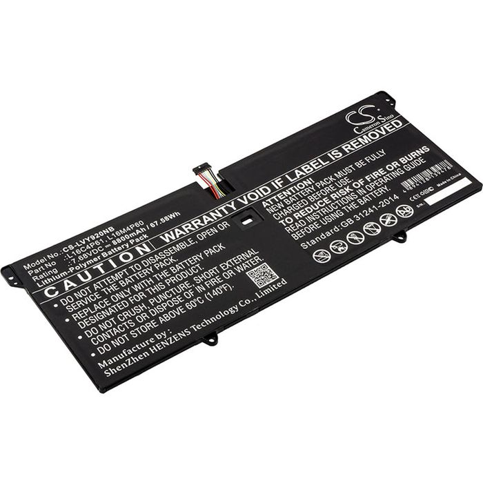 Cameron Sino L16C4P61, L16M4P60, 5B10N01565 Battery Replacement [CS-LVY920NB]