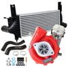 GEN1 High Flow Turbo Charger With 62mm Intercooler & Hoses For Nissan Pathfinder R51 YD25 2.5L