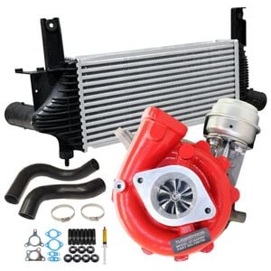 GEN1 High Flow Turbo Charger With 62mm Intercooler & Hoses For Nissan Pathfinder R51 YD25 2.5L