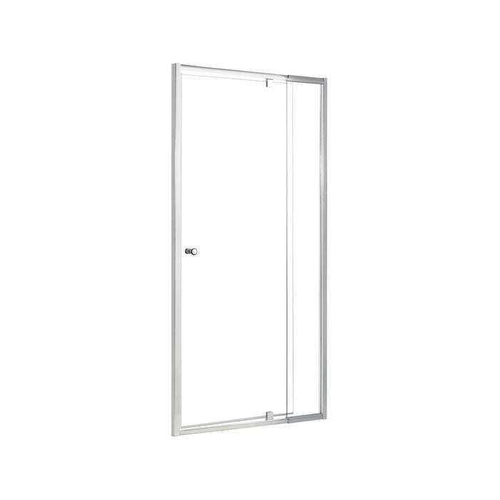 Estilo 900 x 1830mm Chrome Adjustable Framed Shower Screen - Front Only
