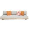 Los Angeles Bench 3 Seater Off White Royal Sand