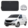 Front Windscreen Sun Shade for LDV G10 Van 2015 - Current SV7A, SV7C - XL 160 x 100 cm - Black