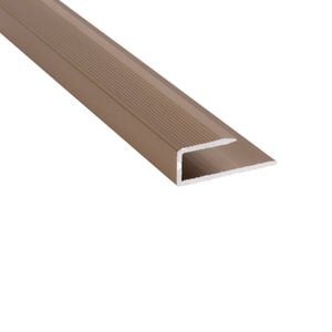 Roberts 8mm x 3.3m Bronze Laminate Trim End