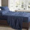 Luxor King Ocean 1000TC Silk Silky Feel Satin Sheet Set