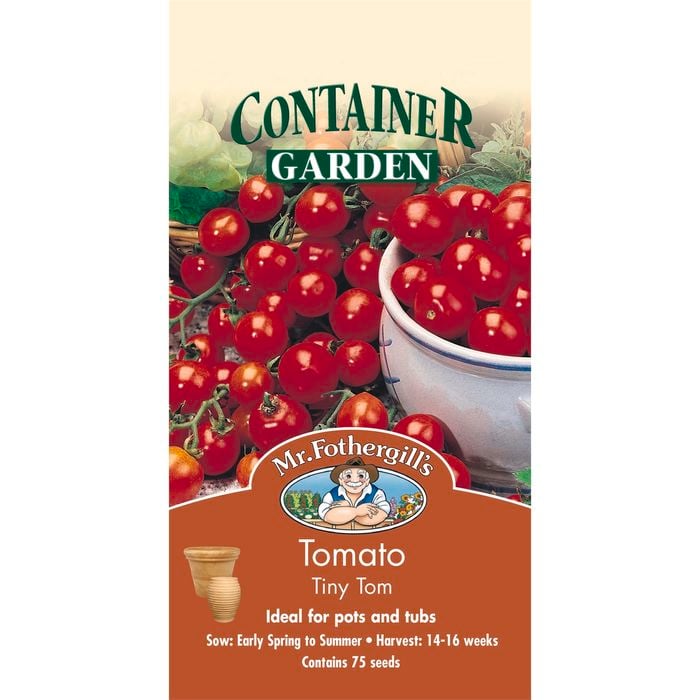 Mr Fothergill's Tiny Tom Tomato Container Seeds