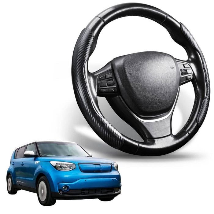 Segmented Steering Wheel Cover for Kia Soul 2014 - 2019