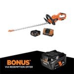 AEG 18V 550mm 4.0Ah Fusion Hedge Trimmer Force Kit