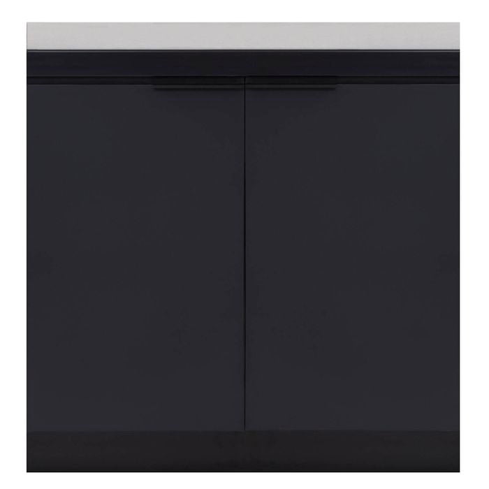 AlfrescoPlus 960mm Black Onyx Double Door Module