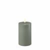 Deluxe Homeart Flameless Candle - Salvie Green 7.5 x 12.5cm