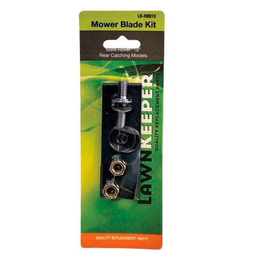 LawnKeeper 18 Mower Blade And Bolt Set Bunnings Australia