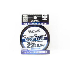 Varivas Shore Record 30m VSF Fluorocarbon Shock Fishing Leader 22lb