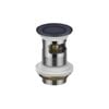 Greens 32mm Gun Metal With Overflow Pop-Up Basin Waste