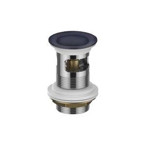 Greens 32mm Gun Metal With Overflow Pop-Up Basin Waste