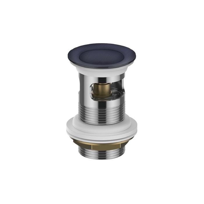 Greens 32mm Gun Metal With Overflow Pop-Up Basin Waste