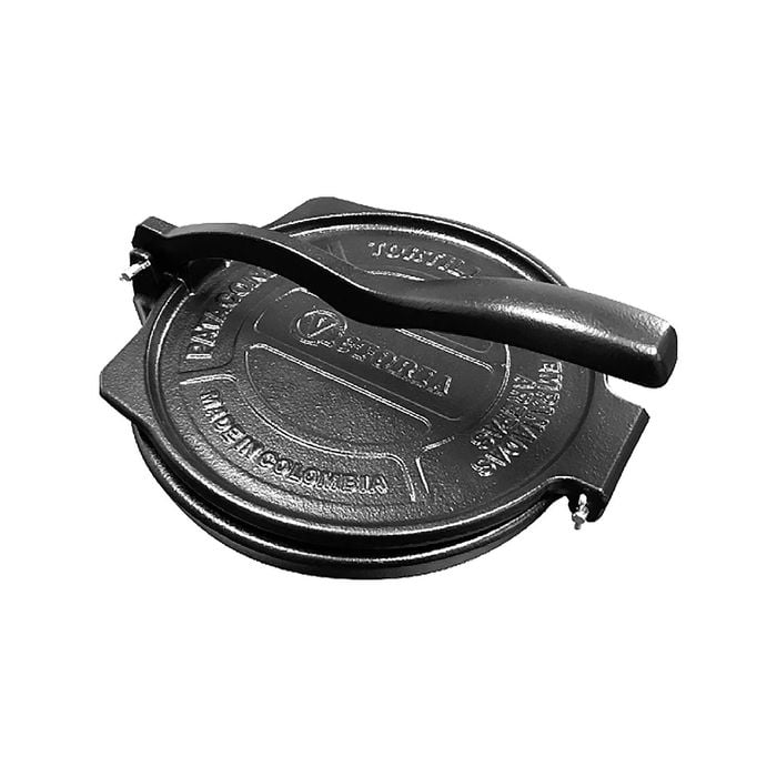 Victoria Seasoned Cast Iron Tortilla Press Heavy Duty 20cm