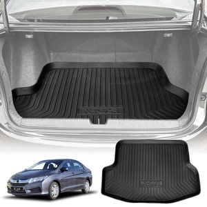 Boot Liner for Honda City Auto 2014-2020 All Weather Heavy Duty Cargo Trunk Mat Luggage Tray