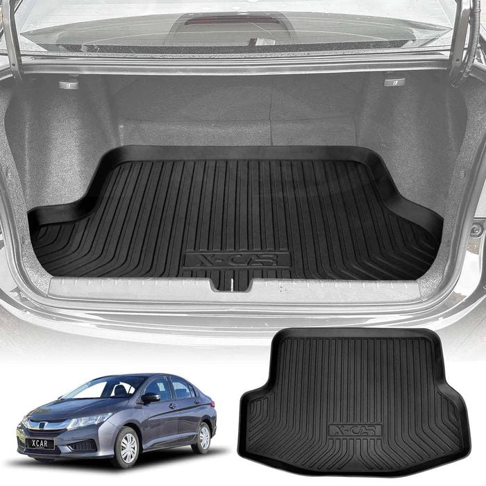 Boot Liner for Honda City Auto 2014-2020 All Weather Heavy Duty Cargo Trunk Mat Luggage Tray