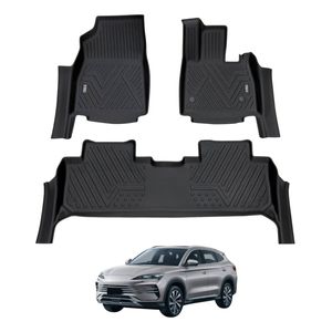 AUSGO Car Floor Mats for BYD SEALION 6 2024-Onwards All-Weather Floor Liners