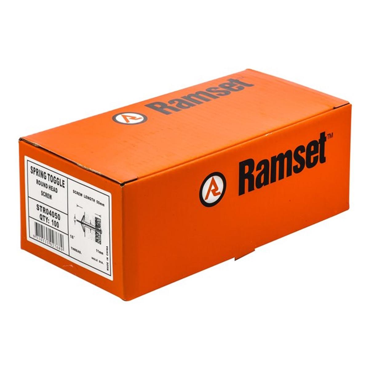 Ramset Spring Toggle Round 3 x 50mm 100pk - Bunnings New Zealand
