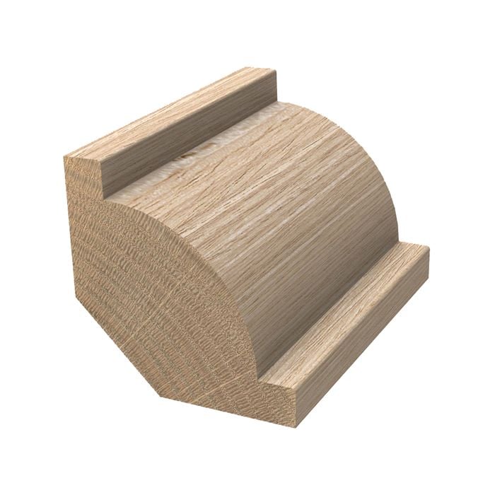30 x 30mm 2.4m Tasmanian Oak Ovolo