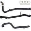 Ignite Exhausts Turbo Back For Nissan Gu Patrol 4.2l Leaf Spring Ute 3" Dump Pipe & Pipe Only 409 Stainless Steel