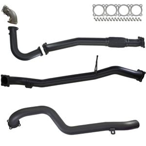 Ignite Exhausts Turbo Back For Nissan Gu Patrol 4.2l Leaf Spring Ute 3" Dump Pipe & Pipe Only 409 Stainless Steel