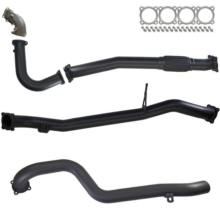 Ignite Exhausts Turbo Back For Nissan Gu Patrol 4.2l Leaf Spring Ute 3" Dump Pipe & Pipe Only 409 Stainless Steel