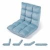 Costway Floor Chair 14Position Adjustable Lazy Sofa Chaise Lounge Blue