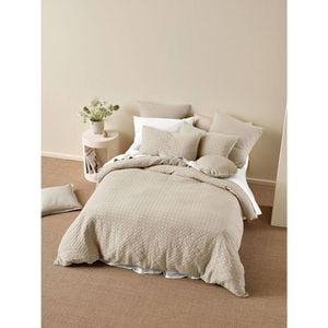 Linen House Queen Vista Pebble Bedroom Quilt Cover Set