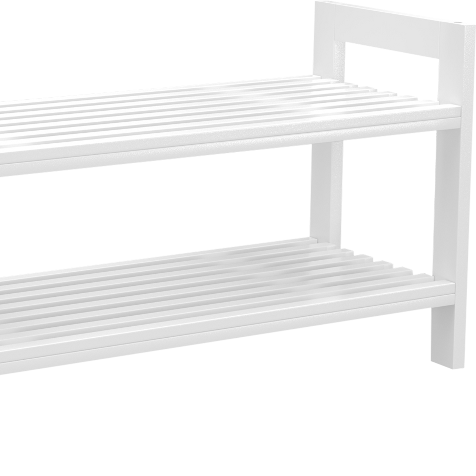 Shoe rack in white sale