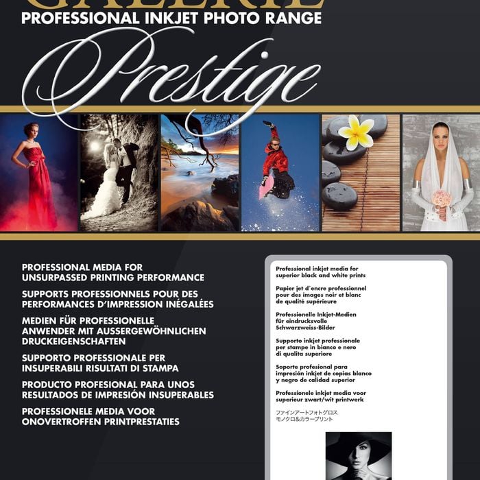 ILFORD GALERIE PRESTIGE GOLD MONO SILK 270 GSM - A3+ - 25 SHEETS